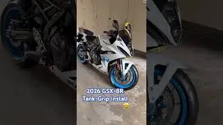 2026 GSX8-R Tank Grip Install + 🧼 #music #beats #automobile #suzuki #suzukimotorcycle #bikelife