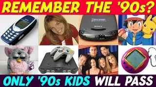The Ultimate &rsquo;90s General Knowledge Quiz | 100 Questions Every &rsquo;90s Kid Should Know