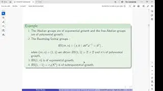 Thiziri Moulla - On the minimal volume entropy of finitely generated groups