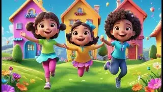 Tip Tap Footsteps Say Hello | English Nursery Rhyme | Kids Songs | Baby Music | Fun