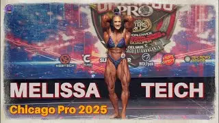 Chicago Pro 2025: Melissa Teich Posing Routine | Women&rsquo;s Bodybuilding