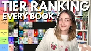 ranking every book I read in 2025 (tier list) 📚⭐️