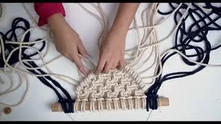 Macrame Wall hanging Tutorial By Anisha Parmar|| The Art Container || DIY Kits