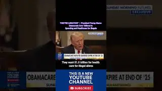 THEY&rsquo;RE LUNATICS!&rdquo; &mdash; President Trump Slams Democrats Over Trillions in Spending for illegal aliens.