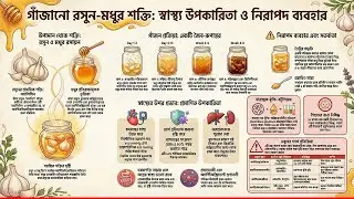 রসুন ও মধুর 9টি অসাধারণ উপকারিতা | Garlic and Honey Benefits