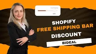 How to Set Up Free Shipping Bar Discounts in Shopify with BiDeal (Bify)