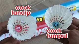 Perbedaan jenis jenis shuttlecock! Feel dan tehnik pukulan yang digunakan harus berbeda!