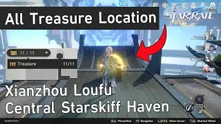 Central Straskiff Haven Xianzhou Luofu All Treasure Chest Locations Honkai Star Rail