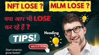 NFT & MLM Project Me Loss Ho Raha Hai? 😱 | Galtiyaan + Smart Tips | Loss Se Bachne Ka Tarika