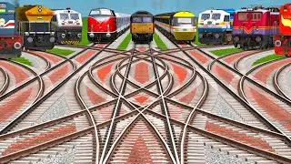 😱 रेलवे फिजिक्स फेल? इस ट्रैक पर सब कुछ संभव🚆 रियलिस्टिक ट्रेन सिम्युलेटर में सबसे डरावना ट्रैक