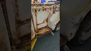 New exhaust welded and mounted with a cold start and a bad word