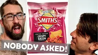 SMITH'S CRISPY BACON chips REVIEW