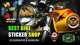 Best Bike Sticker Shop In Durgapur & Bankura | Balaji Auto & Sticker | PPF | Wrap | 3D Printing