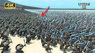 6,300,000 WARHAMMER BEASTS STORM A MOUNTAIN CASTLE DEFENDED BY 1,200,000 JEDI!