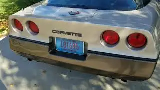C4 Corvette tail light bulb change THE EASY WAY.