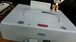 Классическая игровая комната - обзор белой SEGA SATURN, модель HST-3220
