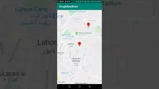Google Map with Marker Basic in Kotlin - Code in Description