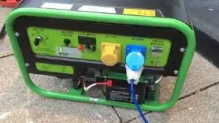 3KW LPG Greengear Generator with Calor Gas - 1,2,3 Demonstration