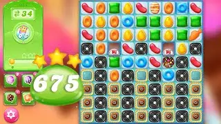 Candy Crush Jelly Saga Level 675 || 3 Stars 🌟🌟🌟