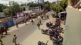Tuticorin gun shoot | police afraid n running