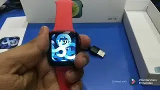 AK76 Smartwatch Unbox-First Game Watch/Wake Up Gesture/Customize Watch Face/Watch Series 6 #Shorts