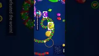 wormszone.io #new #2599 #shorts# ytshorts #shortsfeed #progameplay  #nice 😄😜😡game saap wala game