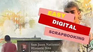 Digital Scrapbooking Tutorial Page Process Photoshop CC