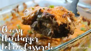 Бюджетный рецепт картофельной запеканки с сыром и гамбургером — Friendly Comfort Food