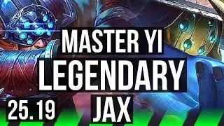 MASTER YI vs JAX (JGL) | Legendary, 41k DMG | EUW Master | 25.19