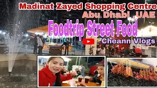 Foodtrip Street food While Watching Billiards in Madinat Zayed Mall Abu Dhabi || Cheann Vlogs