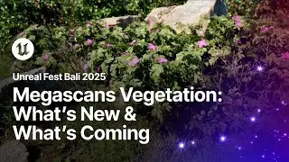 Megascans Vegetation: What&rsquo;s New and What&rsquo;s Coming Soon | Unreal Fest Bali 2025