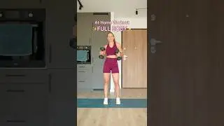 Full body sculpt at home workout 💪🏼 #athomeworkout