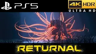 (PS5) Returnal Overgrown Ruins (Biome 1) YELLOW DOOR (containment gate) | 60FPS HDR Ray Tracing |
