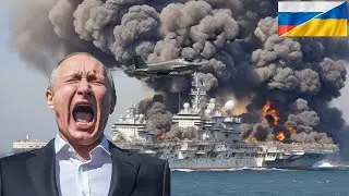 7 minutes ago, US F-16 fighter jets destroy Russian aircraft carrier carrying leovard tanks