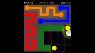Flow Free 7x7 Level 13 walkthrough Bonus Pack
