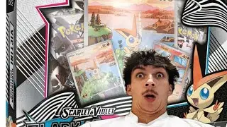 Victini illustration collection box opening !!!