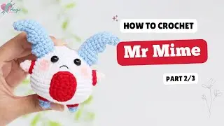#568 | Crochet Mr Mimie (2/3) | Keychains | Crochet Pok&eacute;mon Amigurumi | Free Pattern | Amiguworld