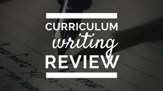 Homeschool Curriculum Review: What we use for writing {open collab}