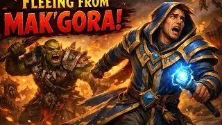 Mage Fled from Mak'gora😂