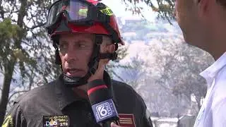 Incendio ad Atri, una notte di fiamme e paura