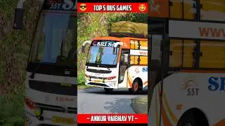 😱Top 5 Bus Simulator Games For Android🥰#shorts #busgame