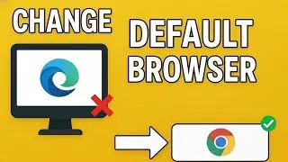 How To Set Google Chrome Default Browser In Windows 10 (English) | Making #Chrome #Default #Windows