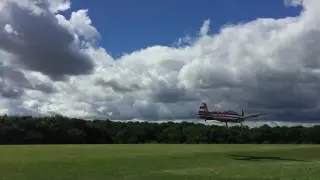 CAP 10B Low Fly By and Roll at Tiffenden Airfield