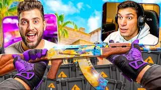 ELE GASTOU R$500.000 ABRINDO CAIXAS NO CS2... DROPOU A AK 661???