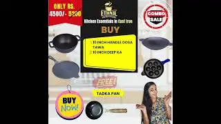 Pre seasoned cast iron cookware #castiron