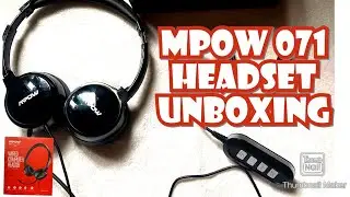 USB-гарнитура MPOW 071: распаковка | тест | английский