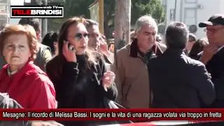 Mesagne: Il ricordo di Melissa Bassi. I sogni e la vita di una ragazza volata via troppo in fretta
