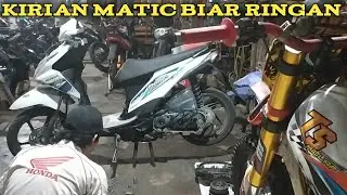 kirian matic Honda Beat fi tarikan enteng