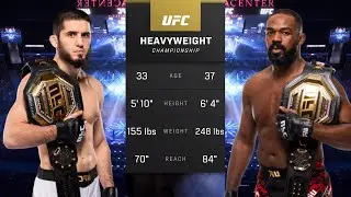 Islam Makhachev vs Jon Jones Full Fight - UFC Fight Of The Night