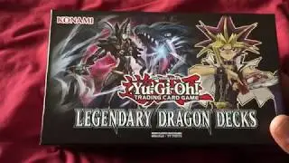 Yu-Gi-Oh! TCG Legendary Dragon Decks Unboxing